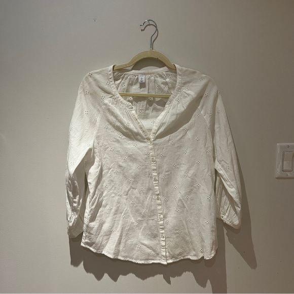 Old Navy Tops - Eyelet Blouse